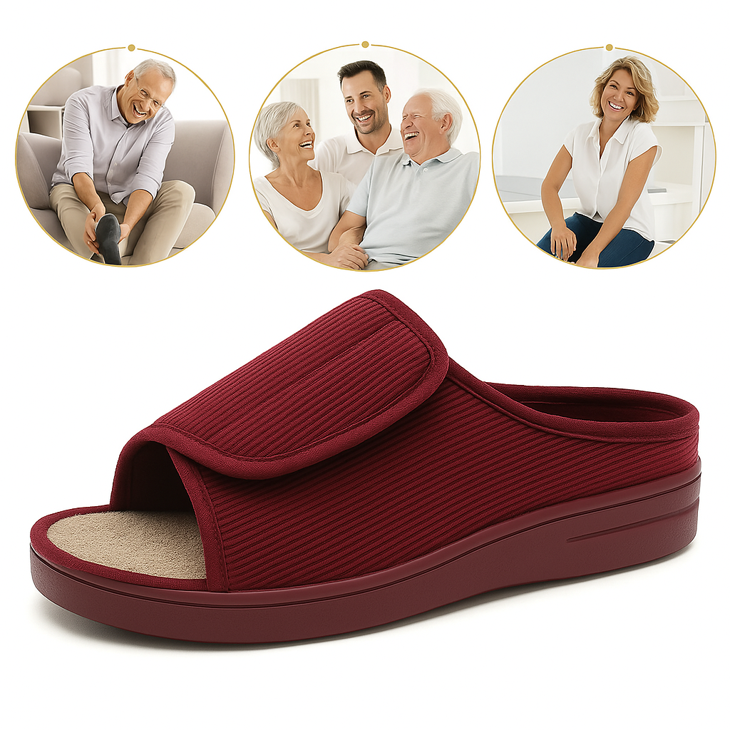 Pantoufles de confort orthopédiques
