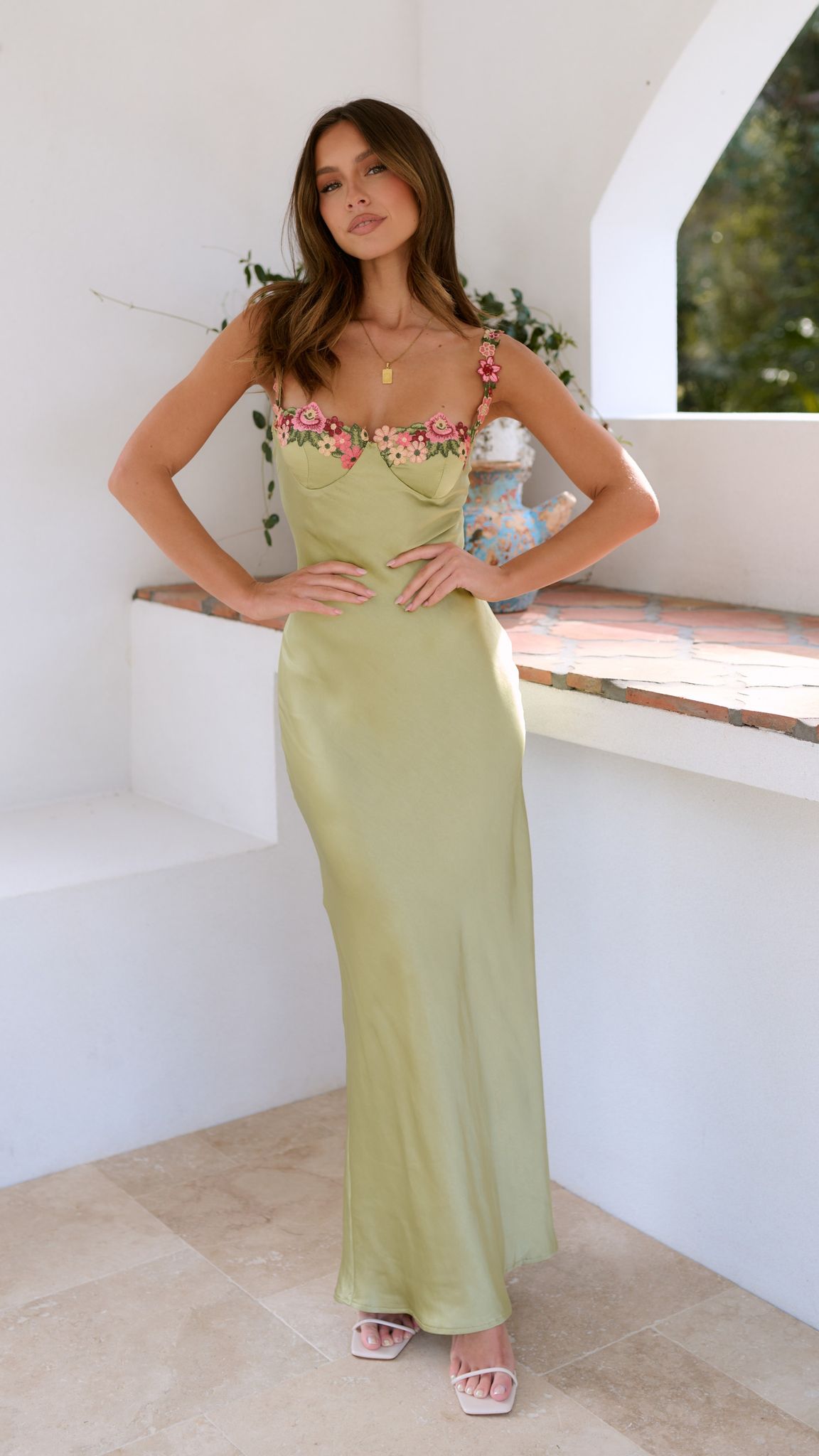 Chelsey - Elegantní Maxi Šaty