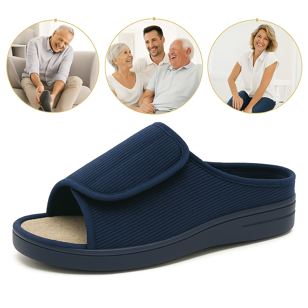 Pantoufles de confort orthopédiques