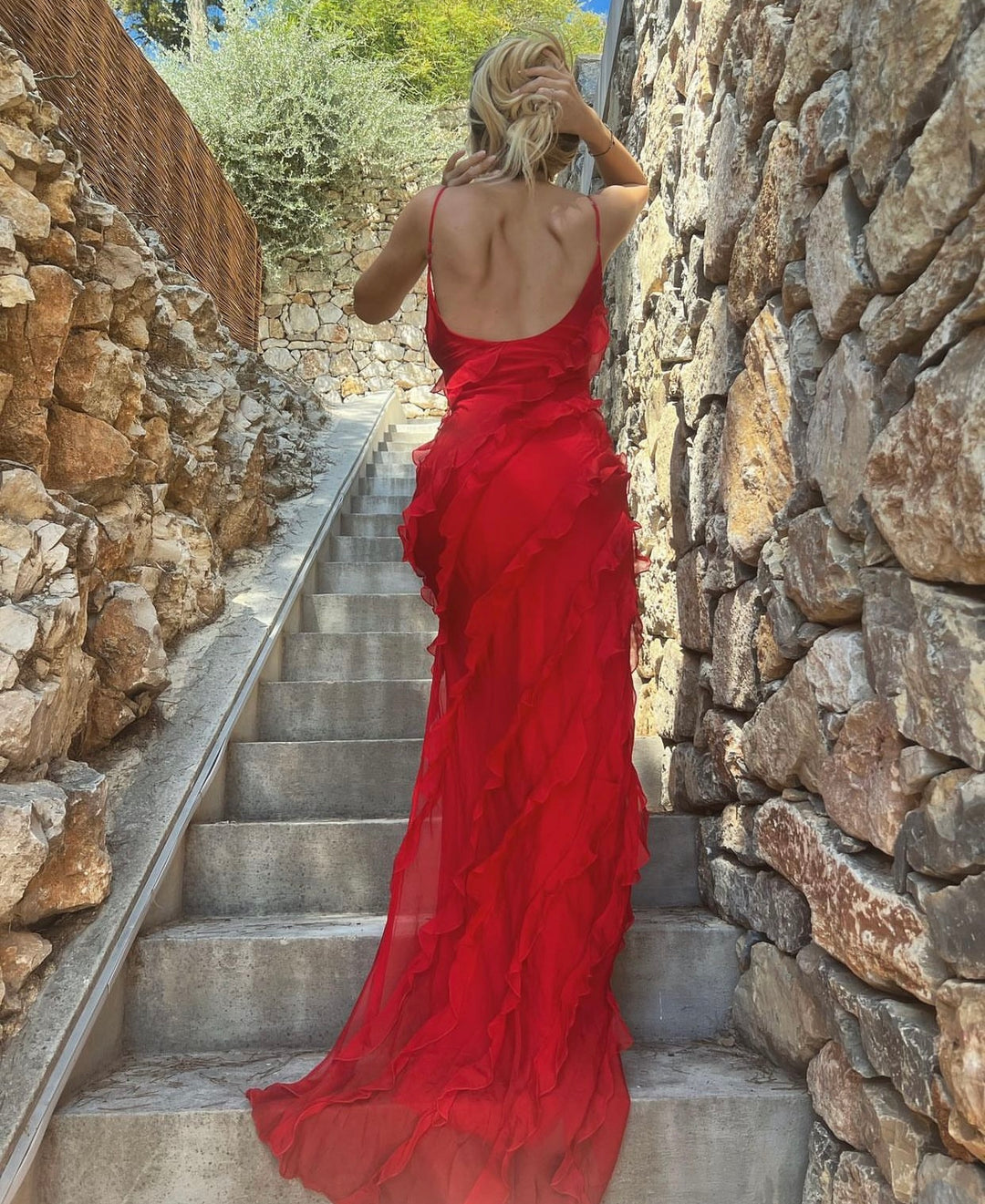 Zara - Šaty s volány