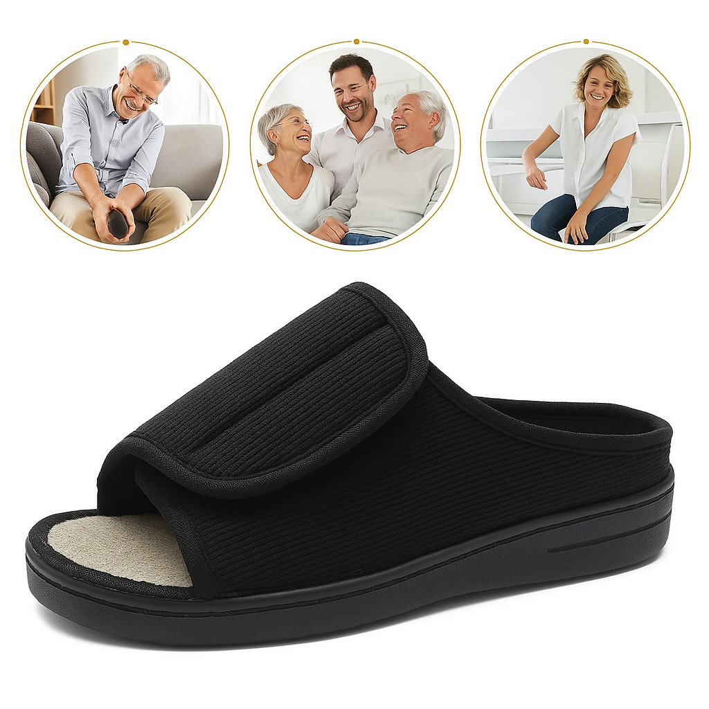 Pantoufles de confort orthopédiques