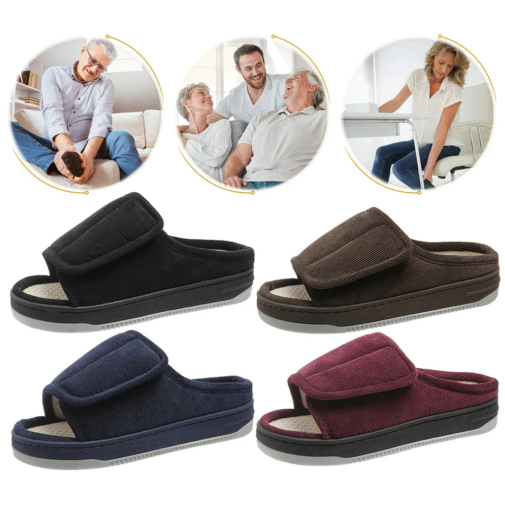 Pantoufles de confort orthopédiques