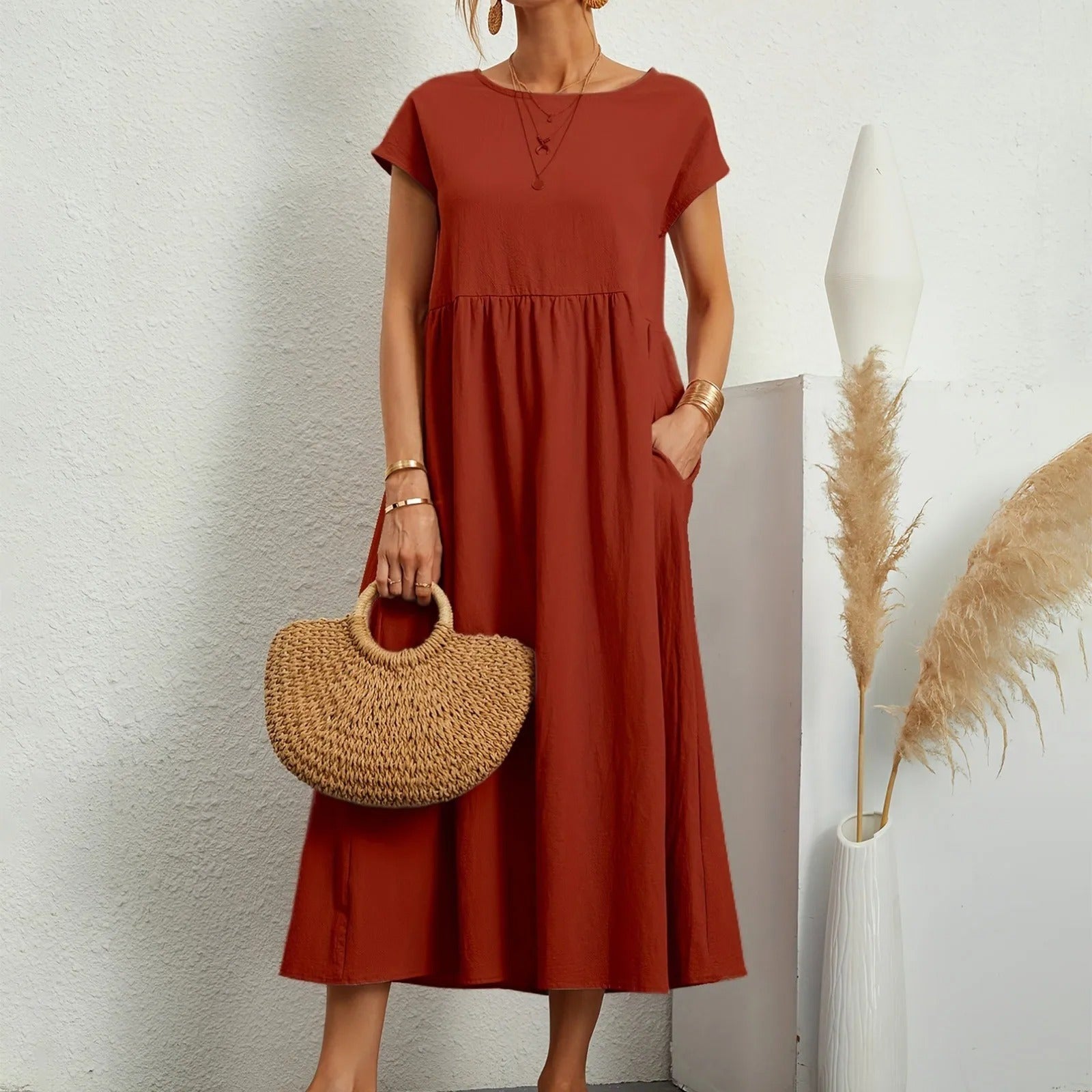 Catherine | Elegantní Esenciální Šaty
